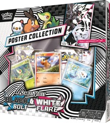Pokemon Scarlet & Violet - Black Bolt & White Flare Unova Poster Collection Box